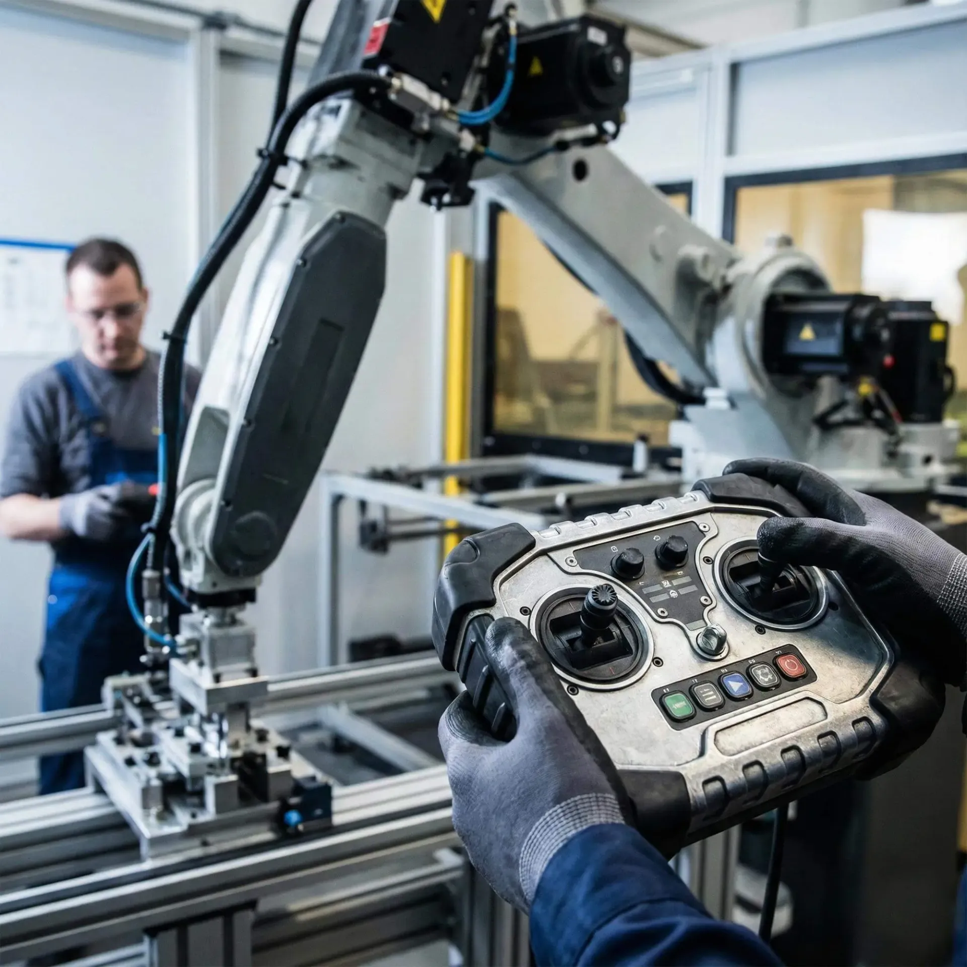 FAVOR UNION Industrial Control Module and Robotic Arm Application