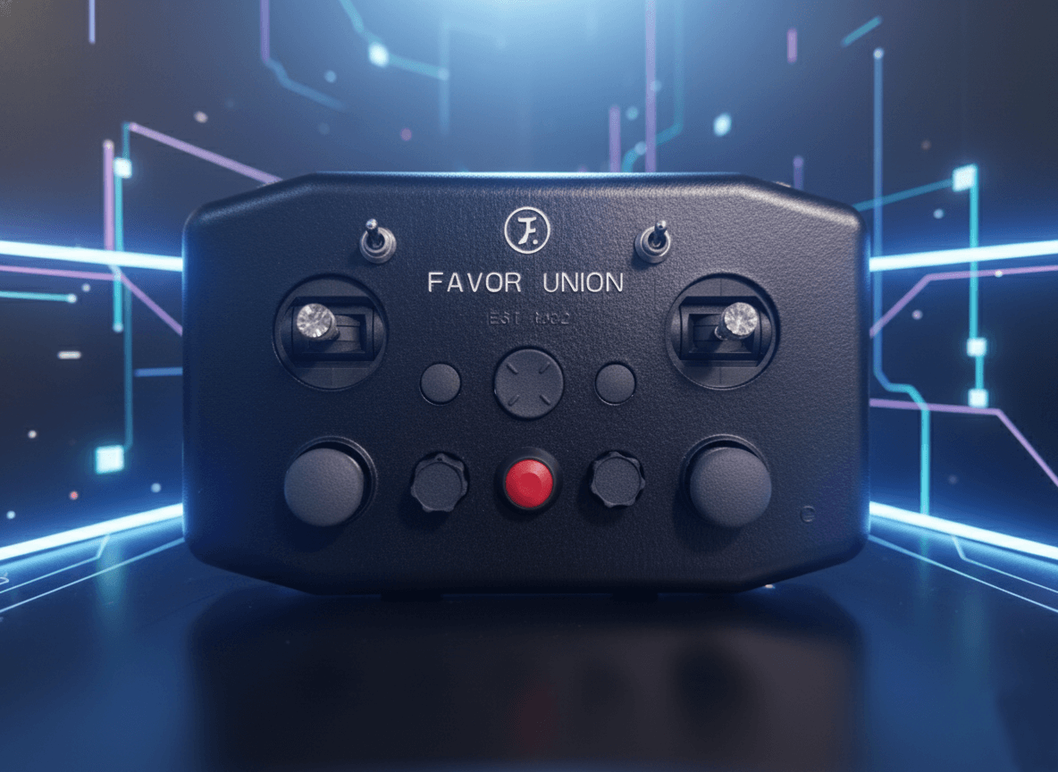 FAVOR UNION consumer joystick controller with precision control interface