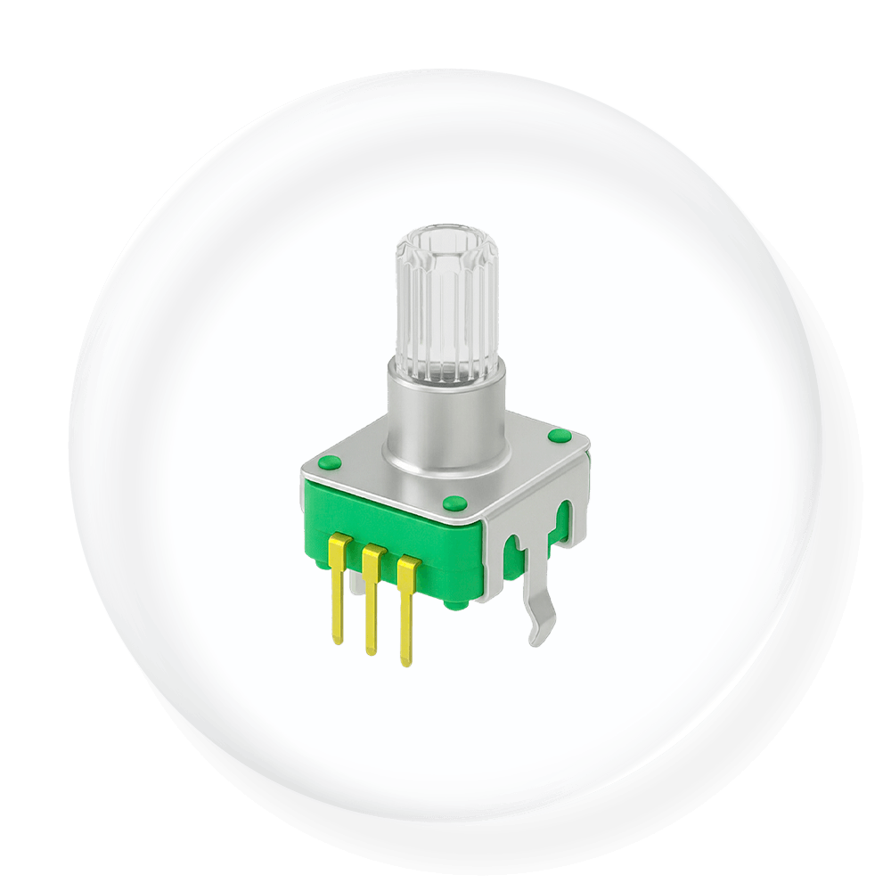 FAVOR UNION F12FL RGB Illuminated Rotary Potentiometer