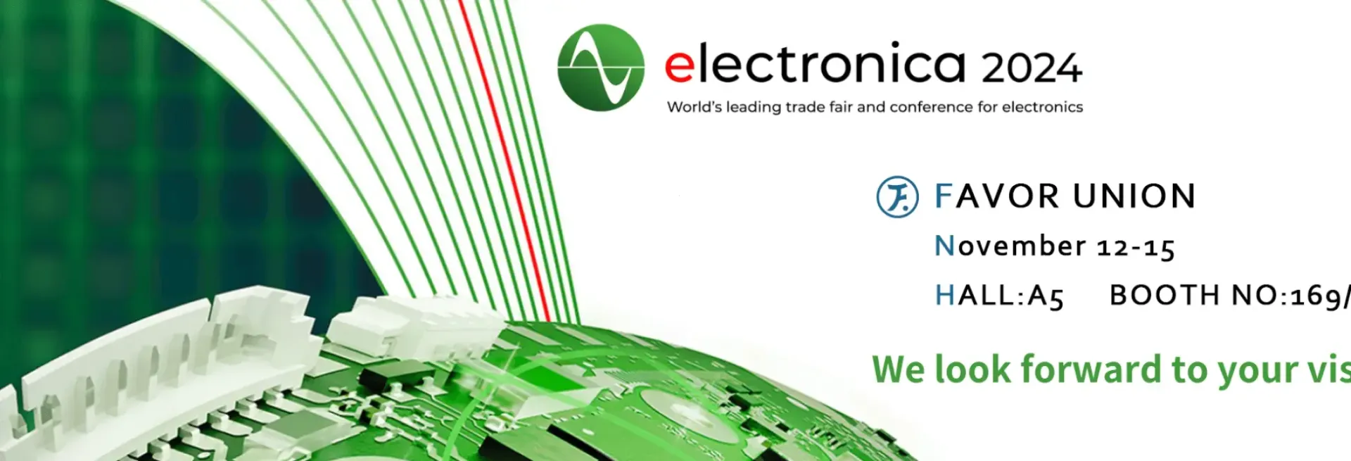 FAVOR UNION at Electronica 2024 Munich Exhibition